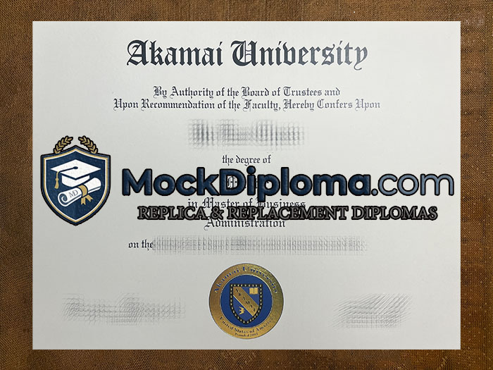 Akamai University certificate