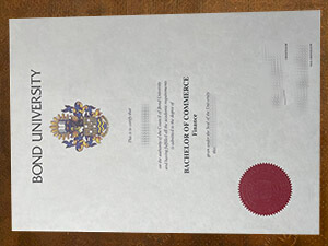 Get Bond University certificate