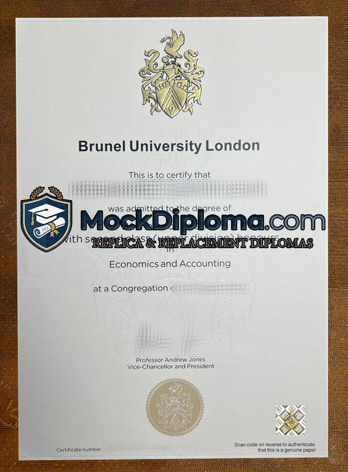 Brunel University London diploma