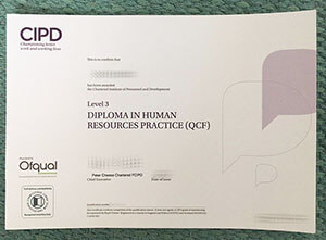 Replica CIPD Level 3 diploma