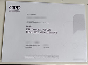 CIPD Level 7 certificate