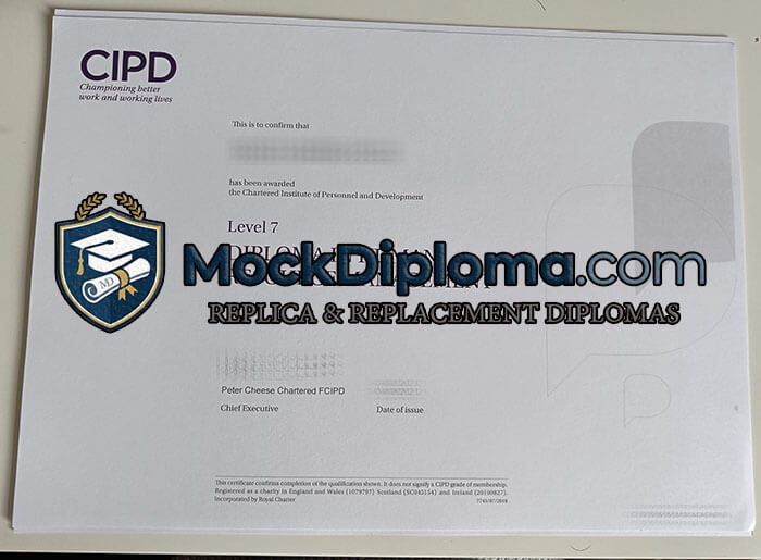 CIPD Level 7 diploma