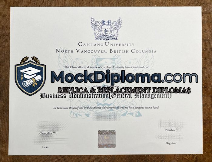 Capilano University degree