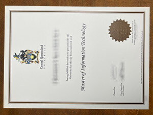 Central Queensland University certificate