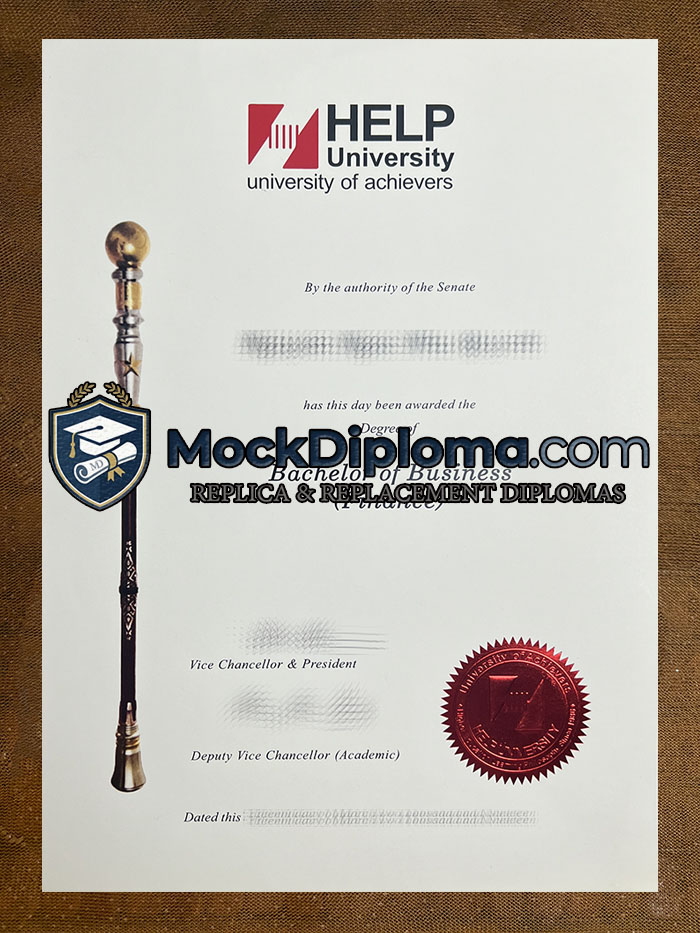 HELP University degree