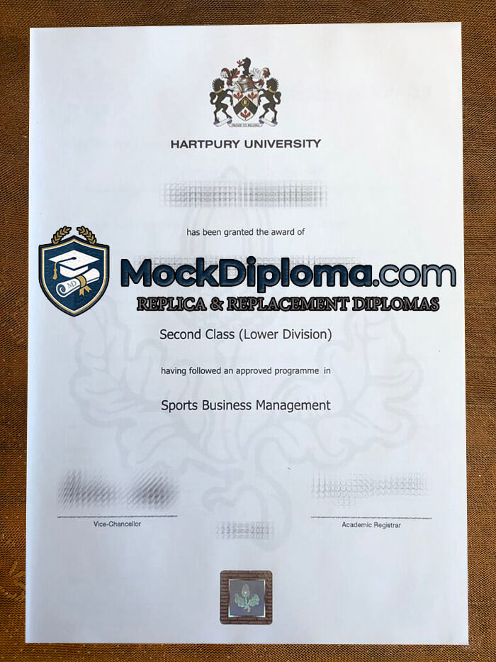 Hartpury University diploma