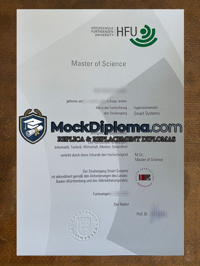 Hochschule Furtwangen University degree
