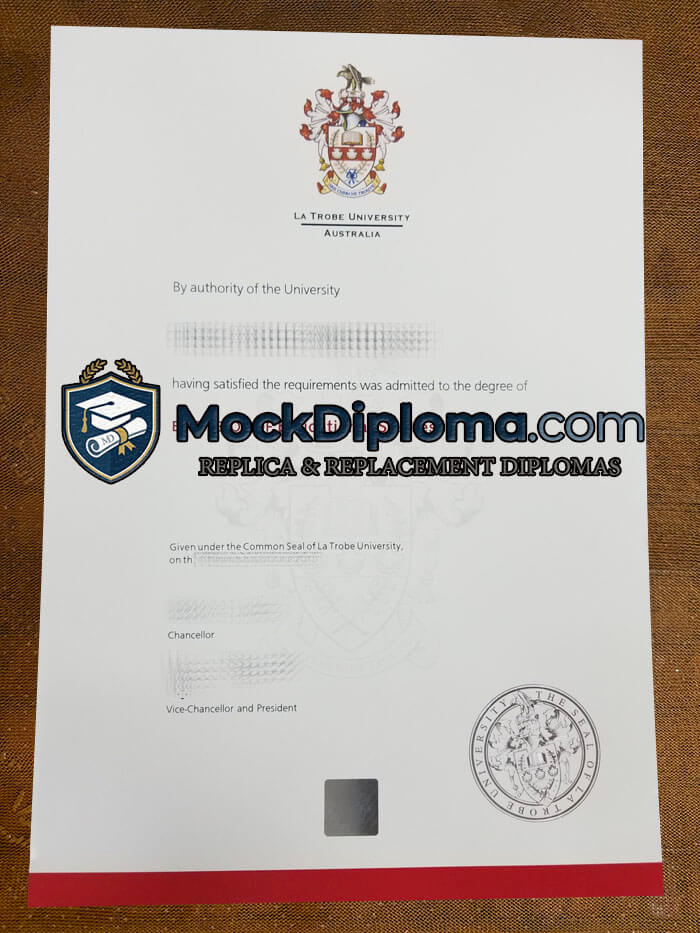 La Trobe University diploma