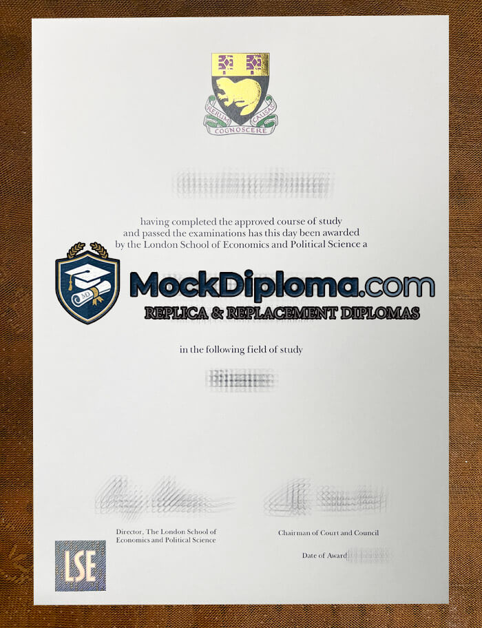 London School of Economics degree