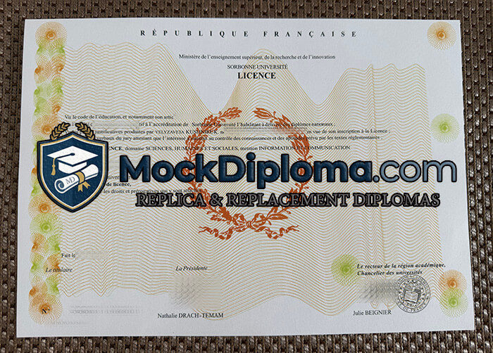 Sorbonne Université diploma