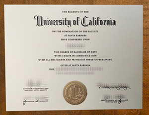 UC Santa Barbara degree