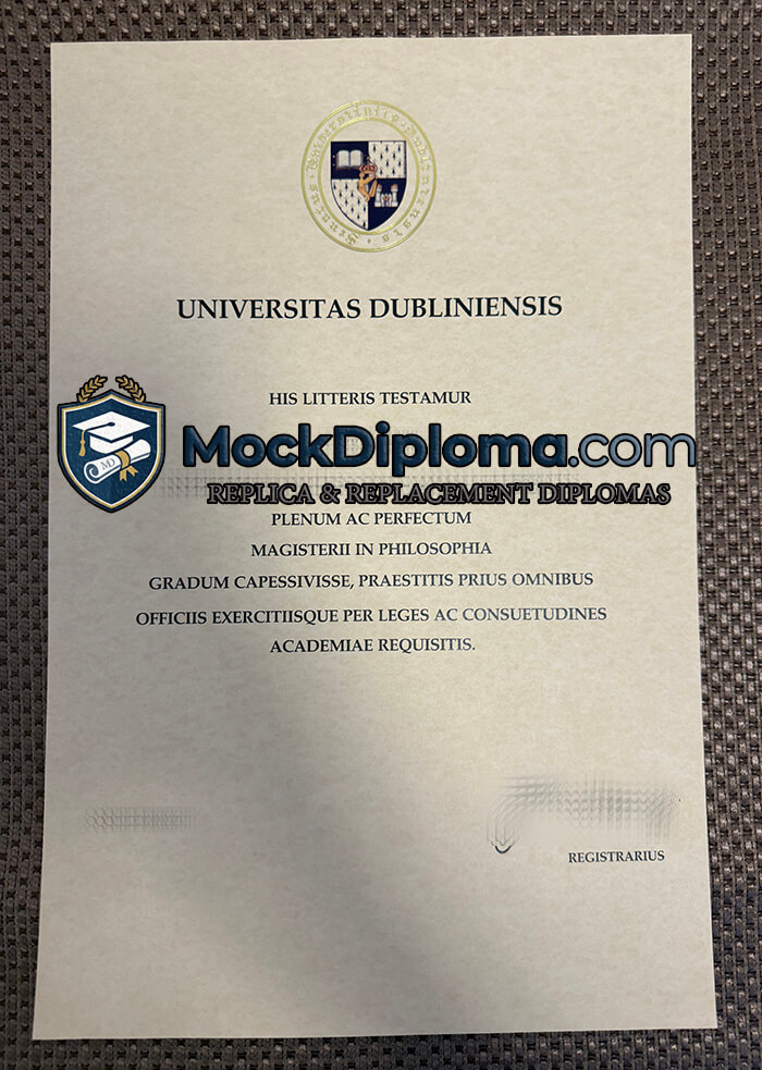 Universitas Dubliniensis diploma