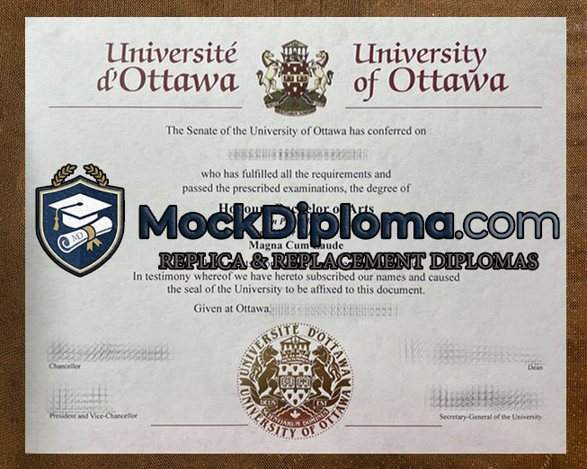 University of Ottawa degree