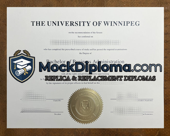 University of Winnipeg degree