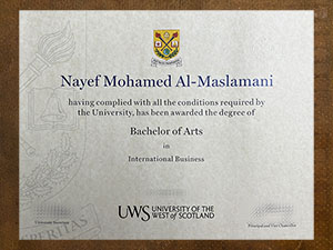 University of the West of Scotland