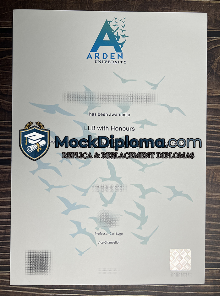 Arden University degree