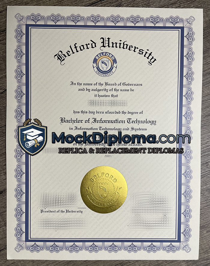 Belford University degree
