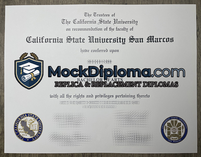 California State University San Marcos degree
