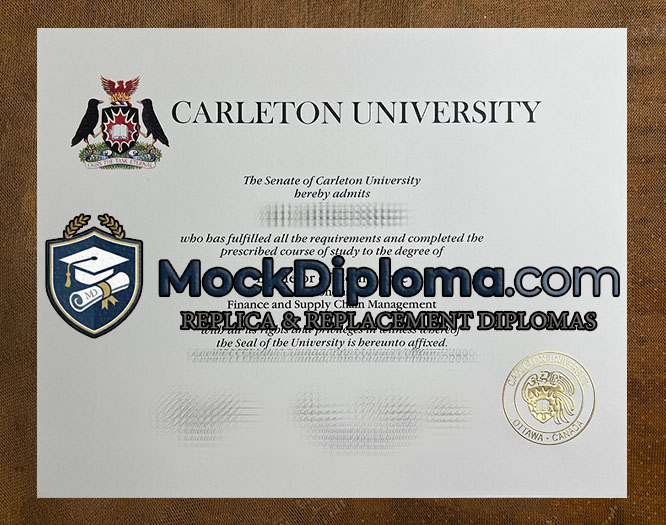 Carleton University degree