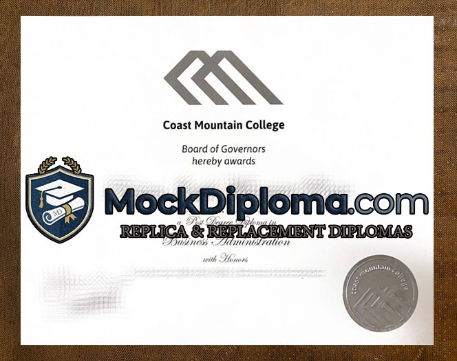 Coast Mountain College degree