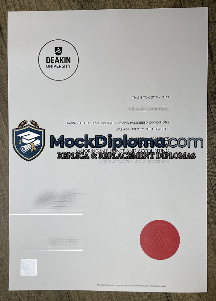 Deakin University degree