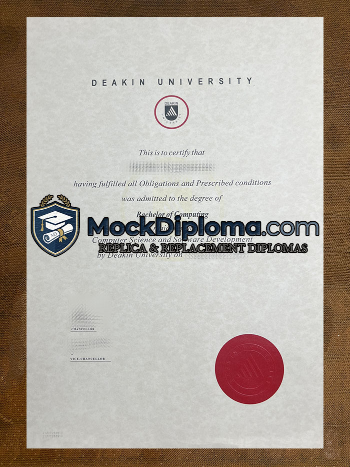 Deakin University diploma
