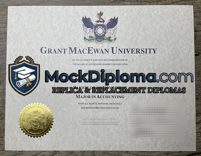 Grant MacEwan University degree