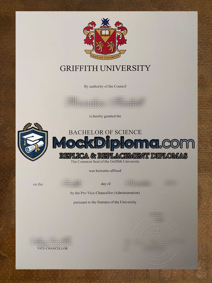 Griffith University diploma