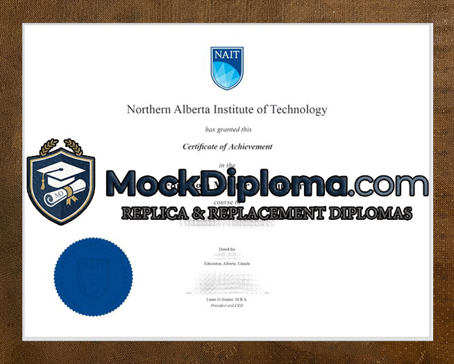Northern Alberta Institute of Technology certificate