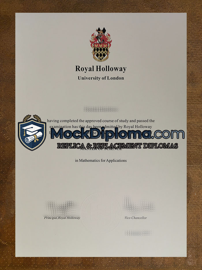 Royal Holloway University of London degree