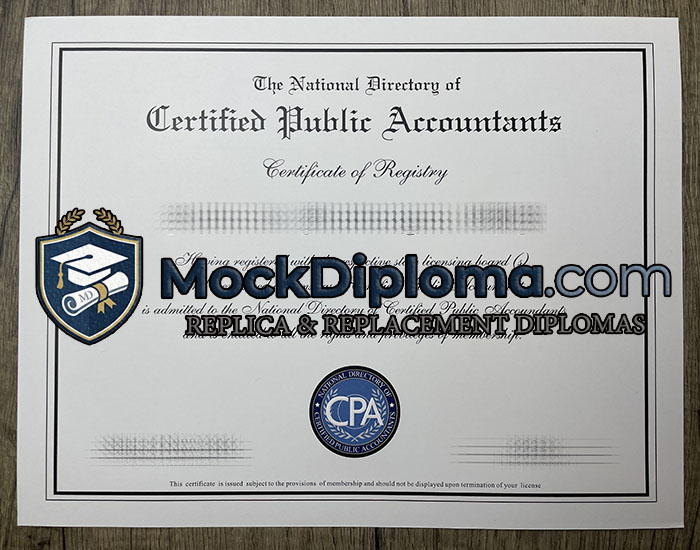 State of New York CPA certificate