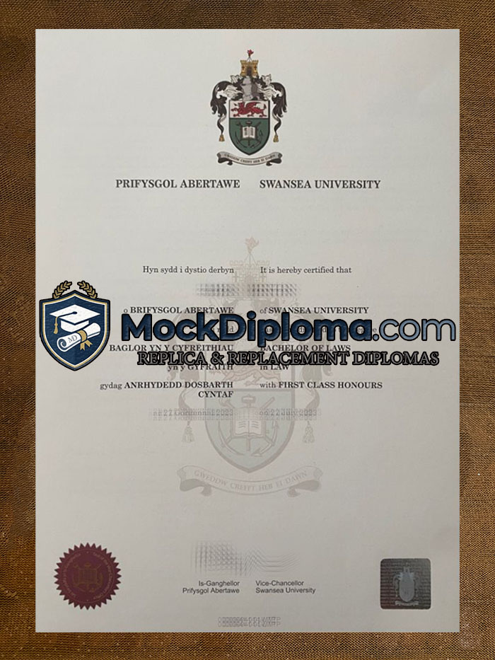 Swansea University diploma