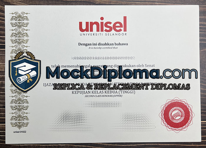 Unisel Universiti Selangor degree