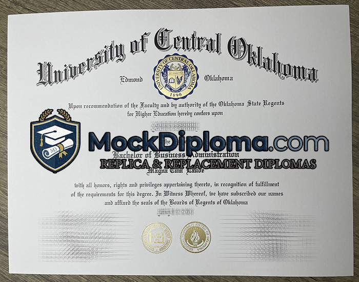 University of Central Oklahoma degree