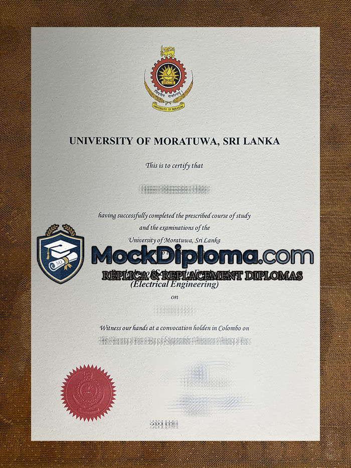 University of Moratuwa Sri Lanka degree