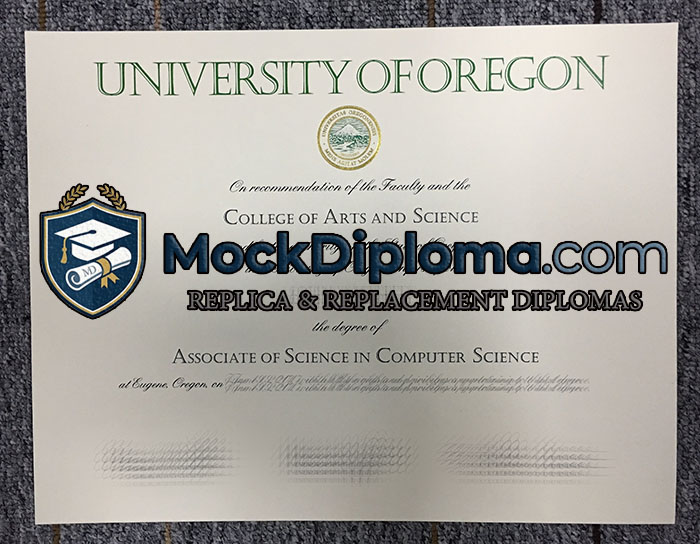 University of Oregon degree