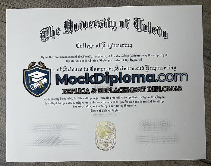 University of Toledo degree