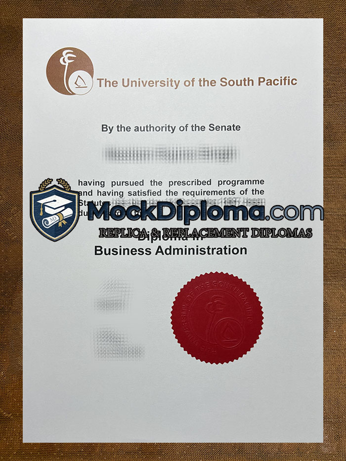 University of the South Pacific diploma