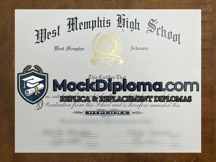 West Memphis High School diploma