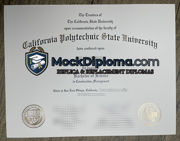 California Polytechnic State University degree