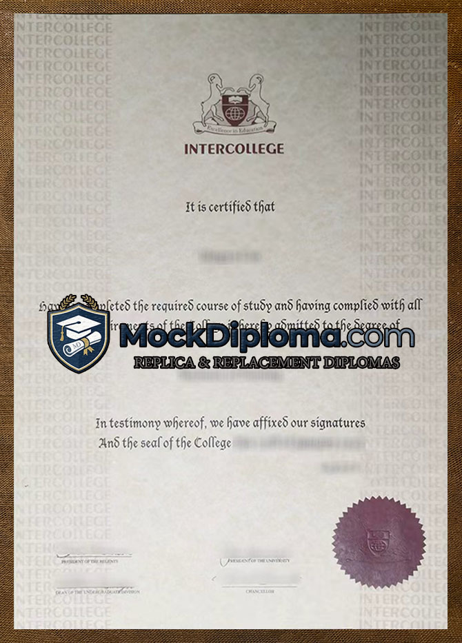 Intercollege degree