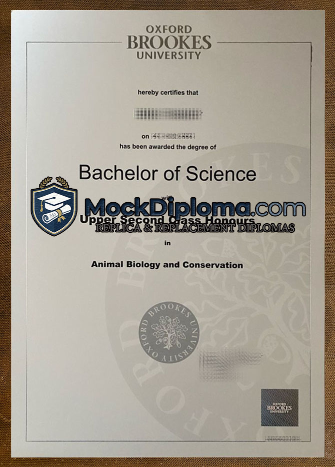 Oxford Brookes University degree