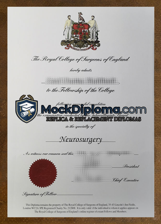 Royal College of Surgeons of England diploma