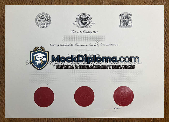 Royal Colleges of Physicians of the United Kingdom certificate