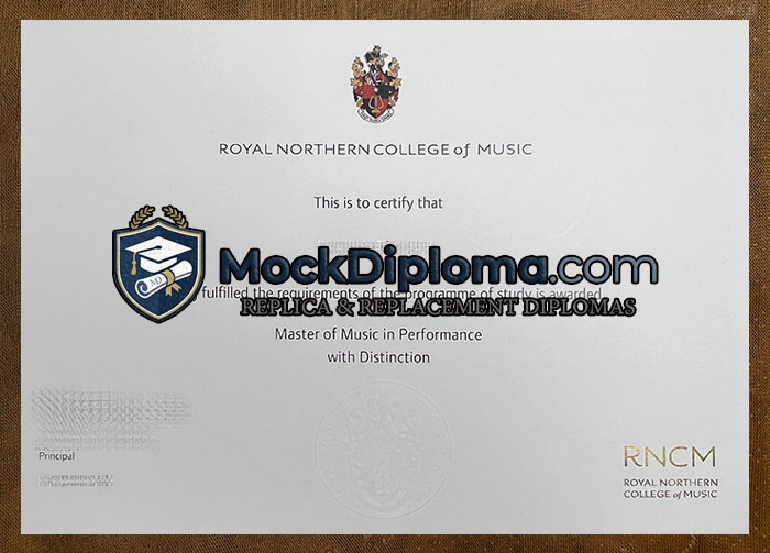 Royal Northern College of Music degree