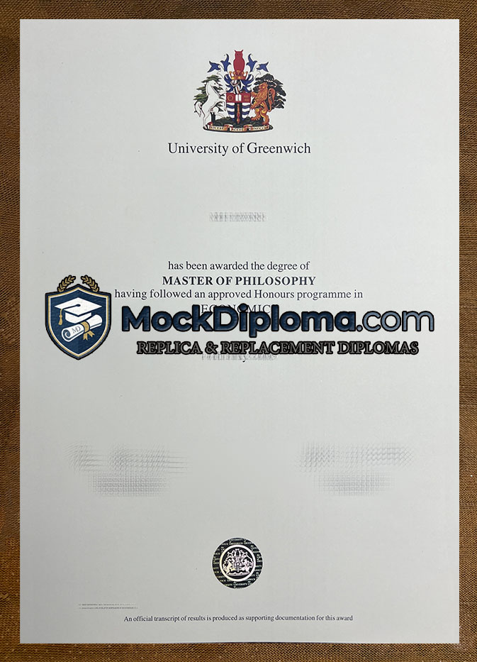 University of Greenwich degree