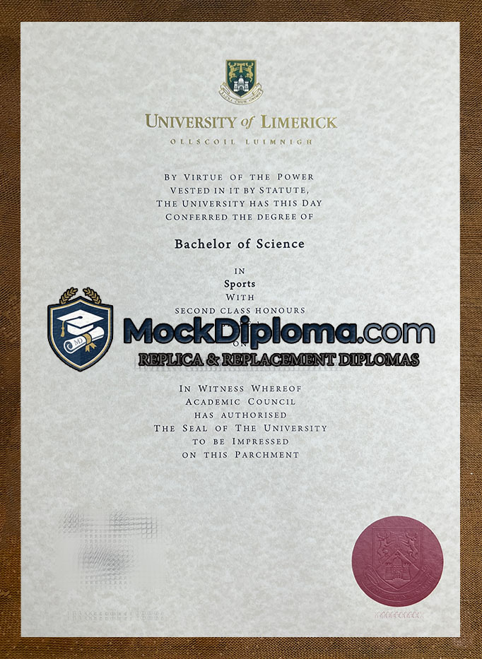 University of Limerick diploma