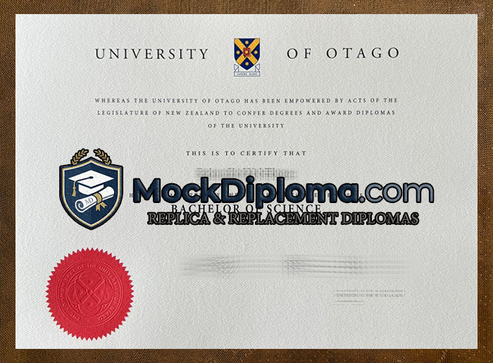 University of Otago diploma