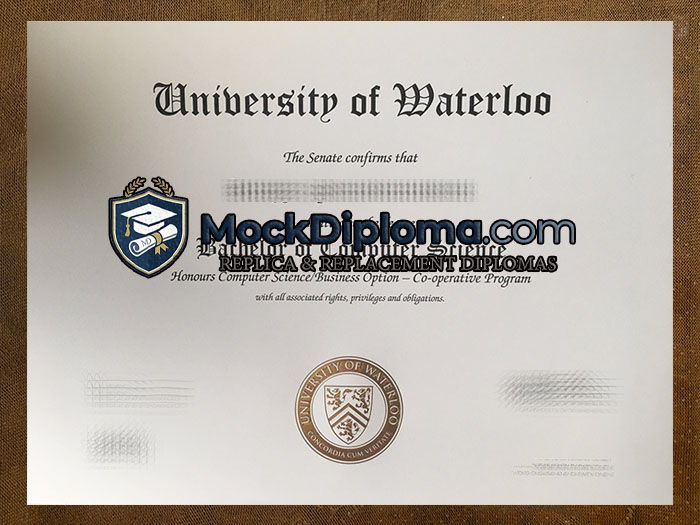University of Waterloo degree