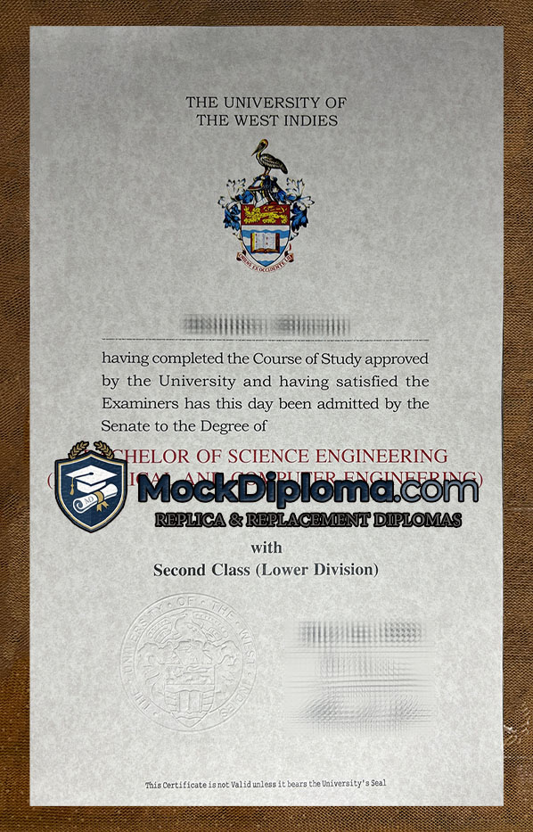 University of the West Indies degree